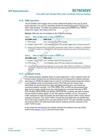 SC16C852VIBS Datasheet Page 16