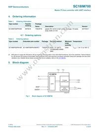 SC18IM700IPW Datasheet Page 2