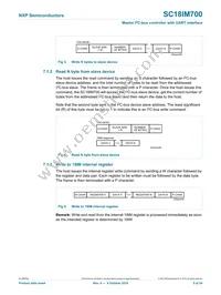 SC18IM700IPW Datasheet Page 5