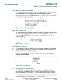 SC18IM700IPW Datasheet Page 6