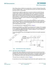 SC18IS601IBS Datasheet Page 6