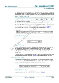 SC18IS603IPW Datasheet Page 6