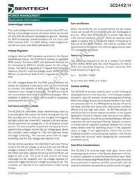 SC2442H Datasheet Page 7