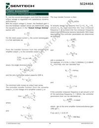 SC2446AITSTRT Datasheet Page 18