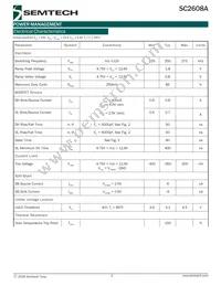 SC2608ASTRT-A0 Datasheet Page 3