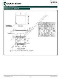 SC2616MLTR Datasheet Page 15