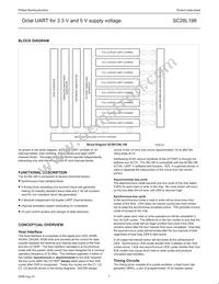 SC28L198A1BE Datasheet Page 7