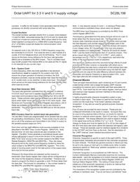 SC28L198A1BE Datasheet Page 8