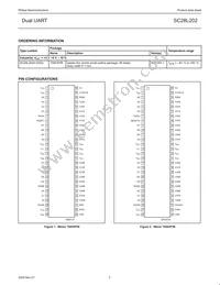 SC28L202A1DGG/G Datasheet Page 8