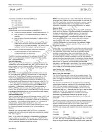 SC28L202A1DGG/G Datasheet Page 22