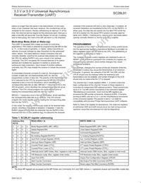 SC28L91A1A Datasheet Page 20