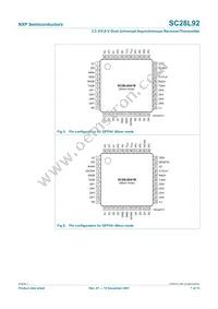 SC28L92A1BS Datasheet Page 7