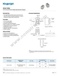 SC36-11EWA Datasheet Cover