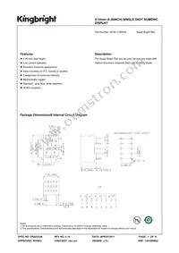 SC36-11SRWA Datasheet Cover