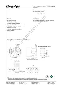 SC36-11SYKWA Datasheet Cover