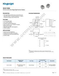 SC39-11EWA Datasheet Cover