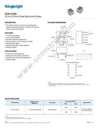 SC39-12YWA Datasheet Cover