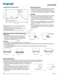 SC40-18CGKWA Datasheet Page 4