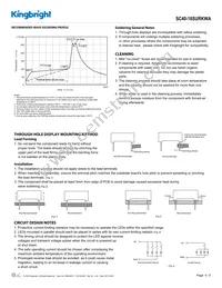 SC40-18SURKWA Datasheet Page 4