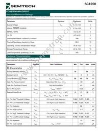 SC4250HISTR Datasheet Page 2