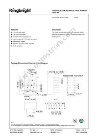 SC43-11YWA Datasheet Cover