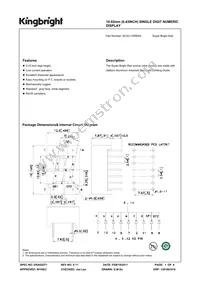 SC43-13SRWA Datasheet Cover