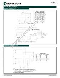 SC431CSQTRT Datasheet Page 8