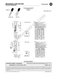 SC432BVSNT1G Datasheet Page 15