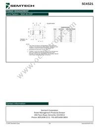 SC4521SETRT-A0 Datasheet Page 18