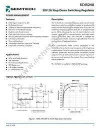 SC4524ASETRT Datasheet Cover