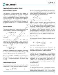 SC4525ASETRT Datasheet Page 11