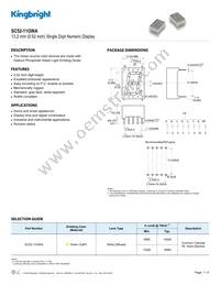 SC52-11GWA Datasheet Cover