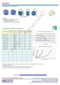 SC52LC-6R8 Datasheet Cover