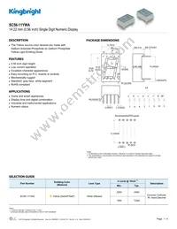 SC56-11YWA Datasheet Cover