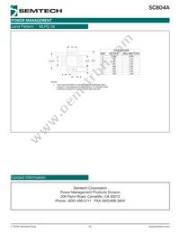 SC804AMLTRT Datasheet Page 21