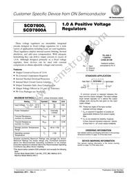 SCD7815CTG Datasheet Cover