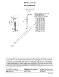 SCD7815CTG Datasheet Page 20