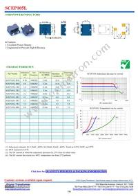 SCEP105L-R80 Datasheet Cover