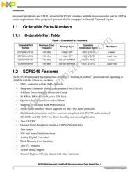 SCF5249VF140 Datasheet Page 2