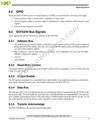 SCF5249VF140 Datasheet Page 17