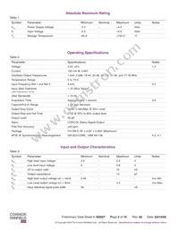 SCG2500-77.76M Datasheet Page 2