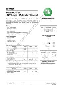 SCH1331-TL-W Datasheet Cover