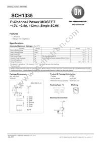 SCH1335-TL-H Datasheet Cover