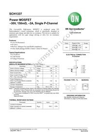 SCH1337-TL-W Datasheet Cover