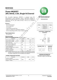 SCH1433-TL-W Datasheet Cover