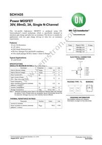 SCH1435-TL-W Datasheet Cover