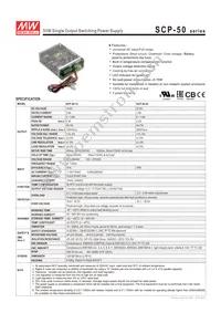 SCP-50-24 Datasheet Cover