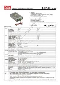 SCP-75-24 Datasheet Cover
