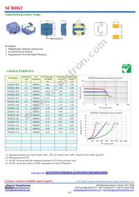 SCRH62-8R0 Datasheet Cover