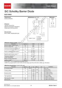SCS110KE2C Datasheet Cover
